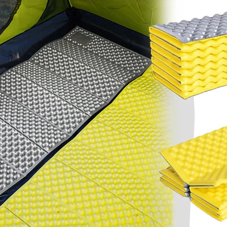 Matelas Camping - PortableCampingMat™ - Jaune